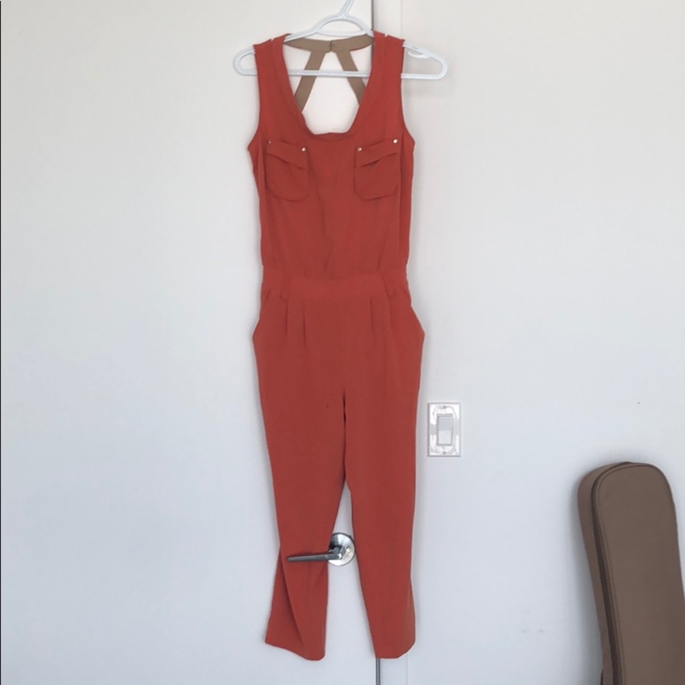 Jumpsuit. Orange